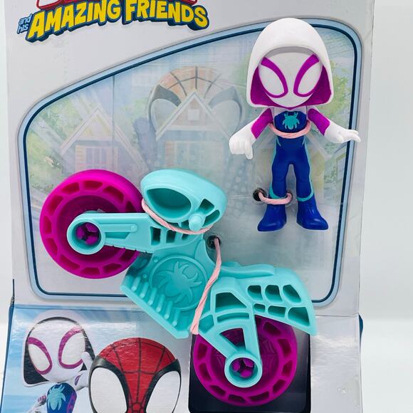 Marvel Spidey and His Amazing Friends Ghost-Spider Action Figure & Toy- New - Picture 2 of 4